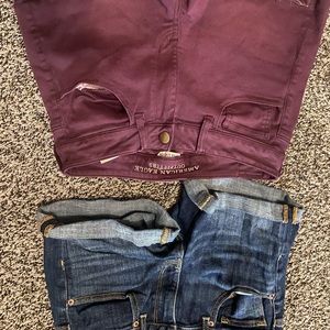 American eagle and forever 21 shorts